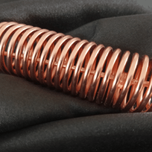 Acu-Vac Coil Sacred Cubit (3.5″L x 1″D) Pure Copper
