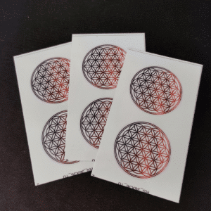 Flower Of Life with Tachyon Energy Sticker